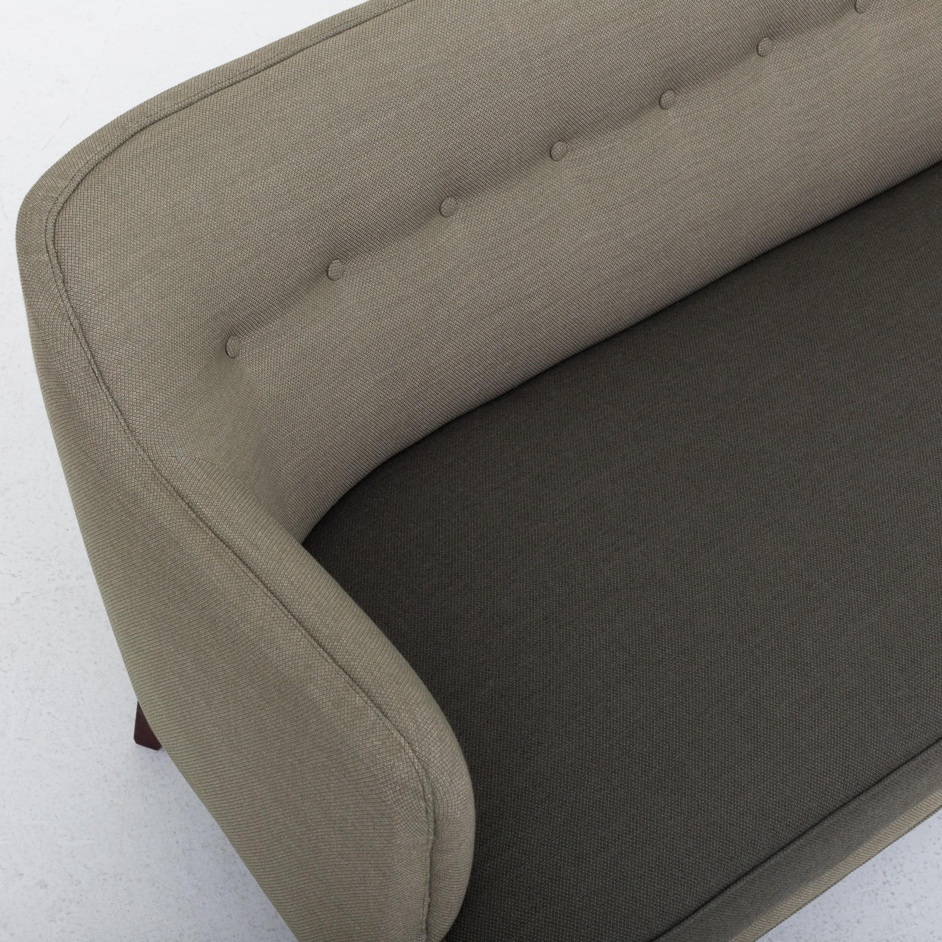 20th Century Three-Seat Sofa by Unknown Danish Cabinetmaker