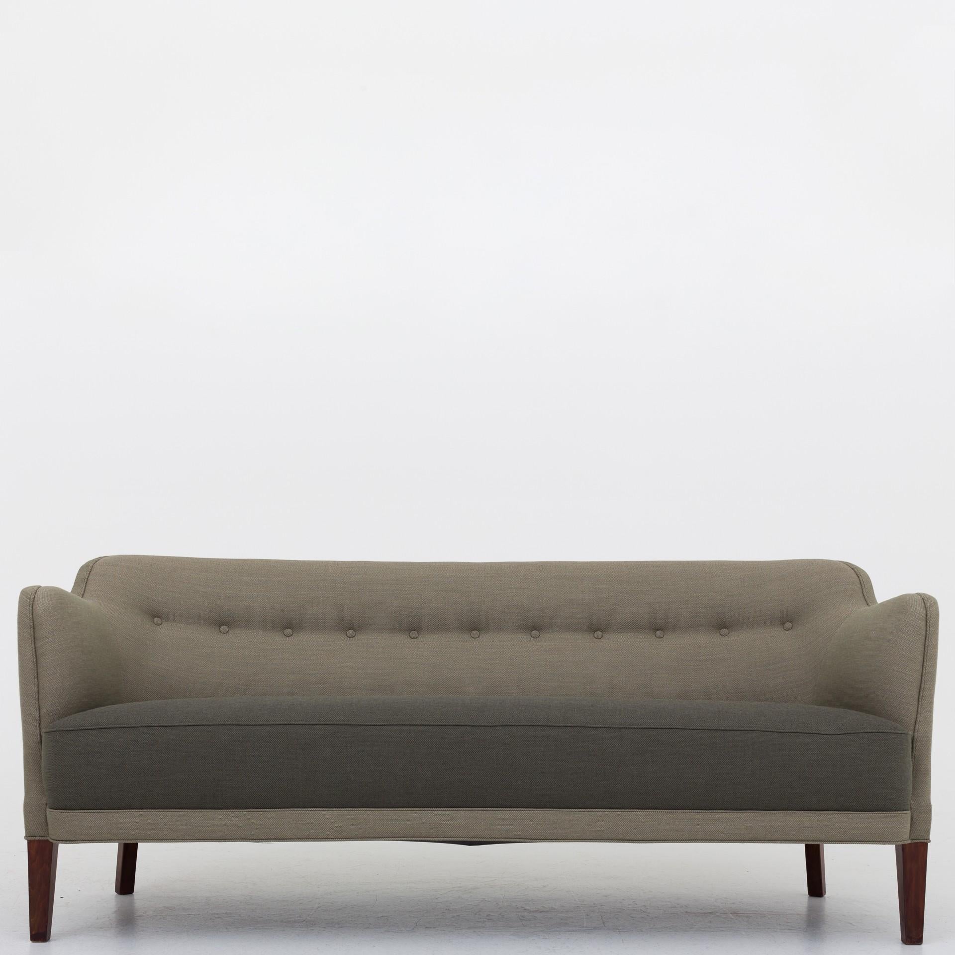 Three-Seat Sofa by Unknown Danish Cabinetmaker 2