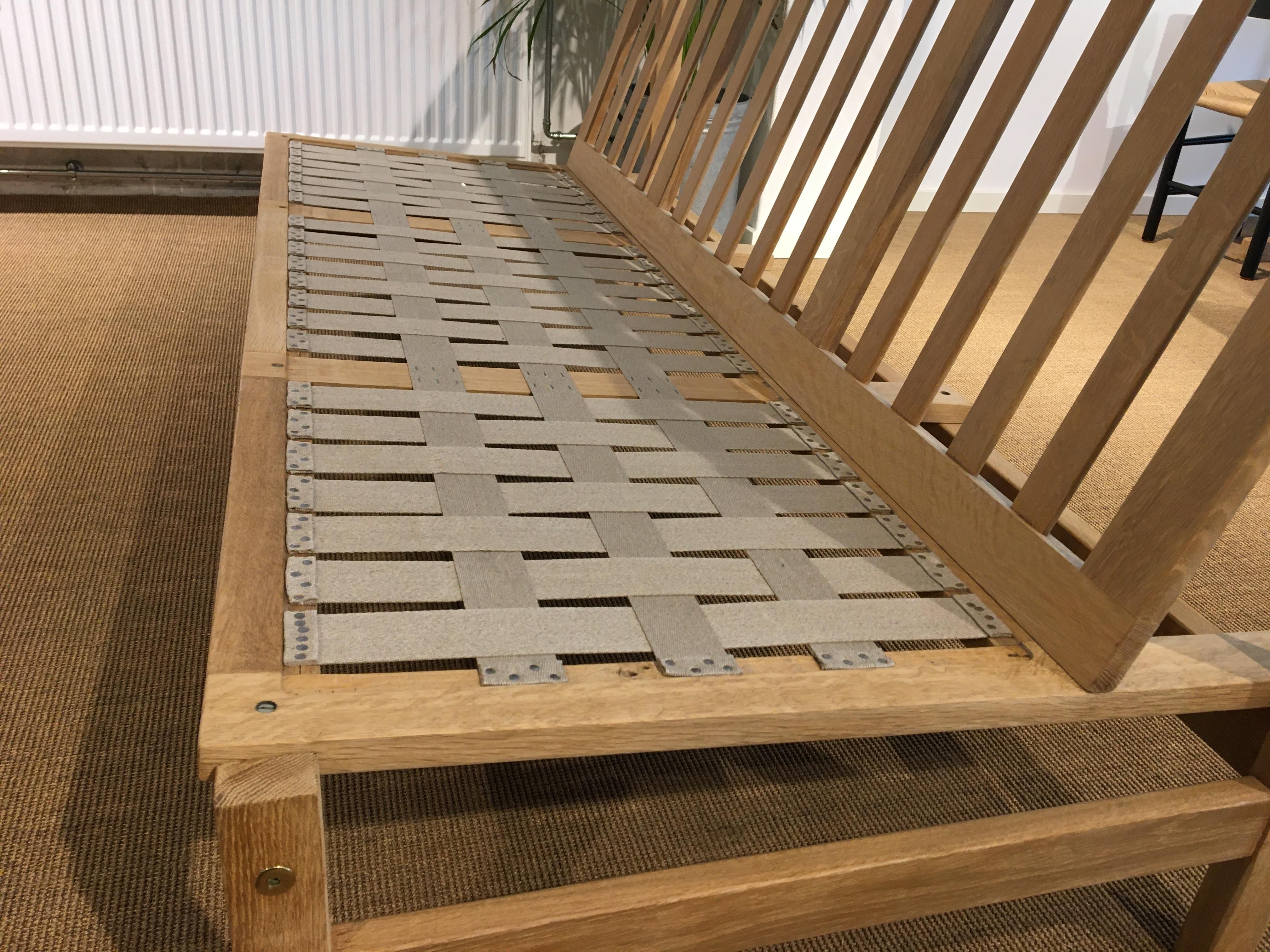 Three-Seat Sofa in Solid Oak Model 2363, Designed by Børge Mogensen 6