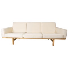 Three-Seat Sofa, Model GE-236/3, Designed by Hans J. Wegner, 1960s