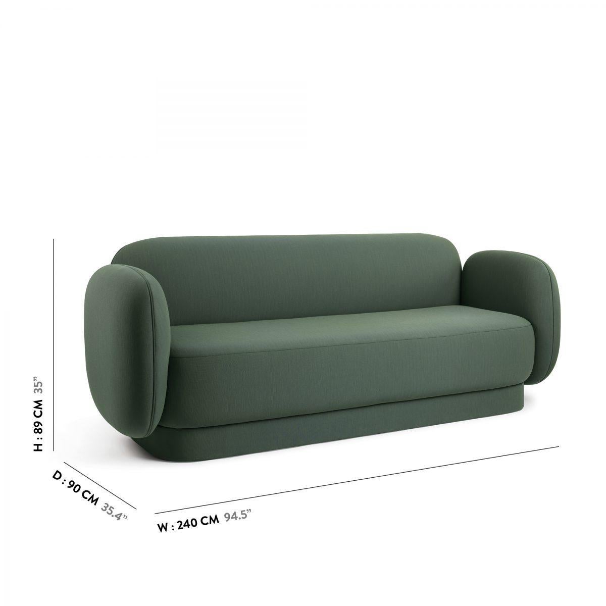 Modern Three Seater Major Tom Sofa Designed by Thomas Dariel