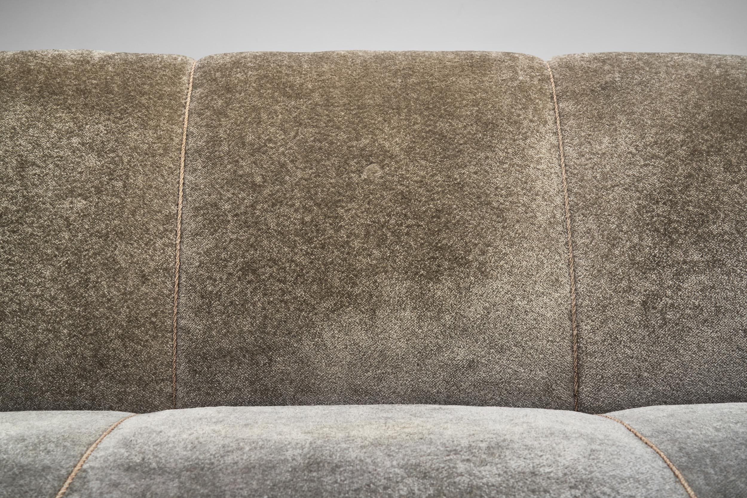 Three-Seater Mid-Century Modern Sofa by Berga Möbler, Sweden 1940s 4