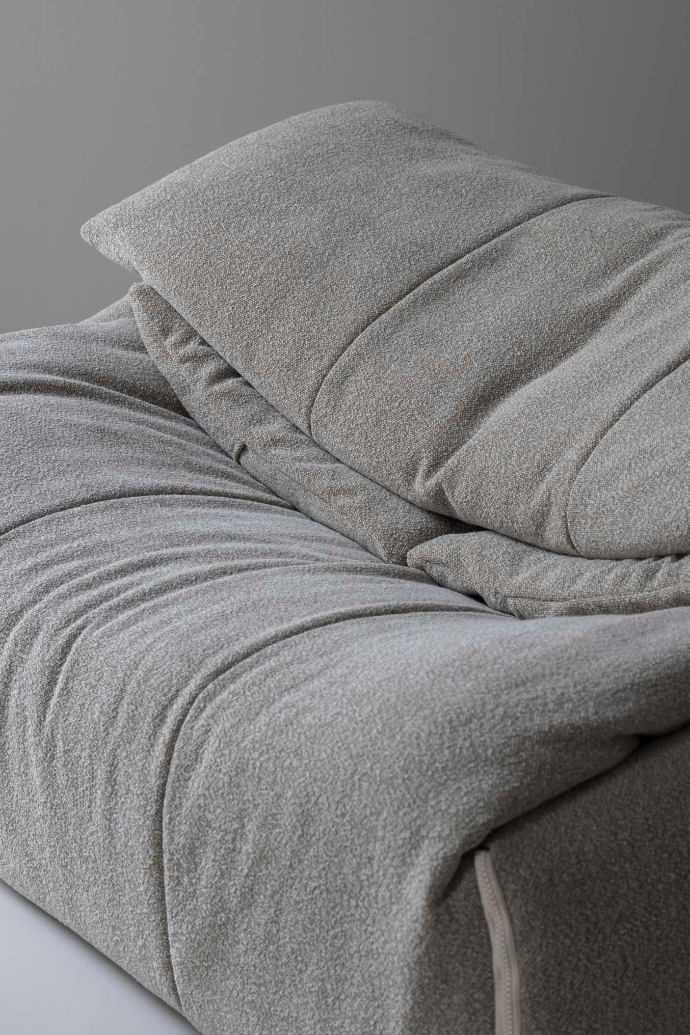 Three-seater Plumy by Annie Hieronimus for Cinna / Ligne Roset, France 1970s. In Good Condition In Antwerp, BE