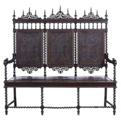 Three-seater sofa - 19th century