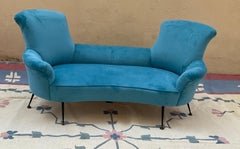 Three-seater sofa attributable to Gigi Radice x Minotti of the 70s