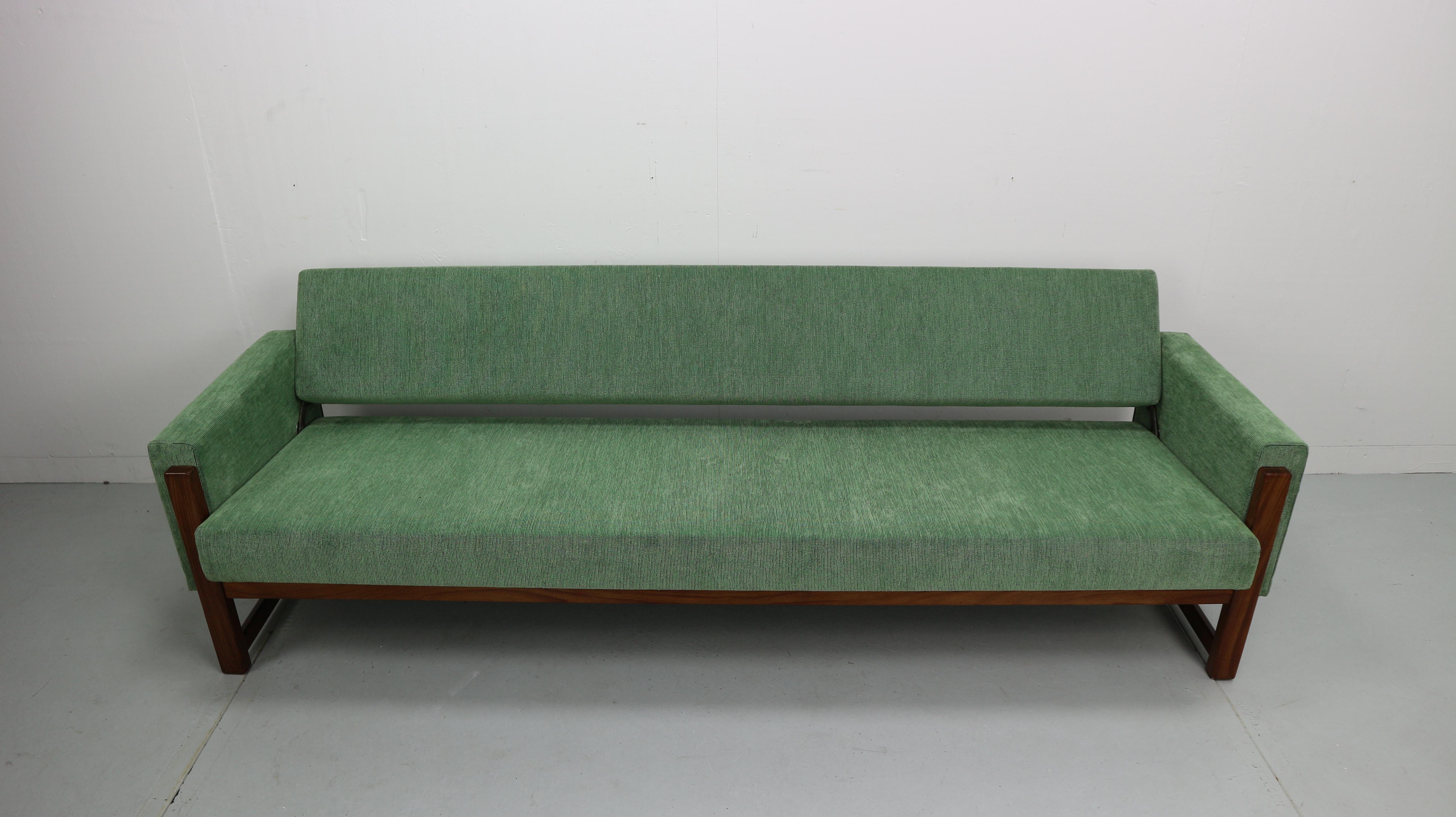 Mid-Century Modern Three-Seat Sofa Bed by Yngve Ekstrom for Pastoe, 1960s