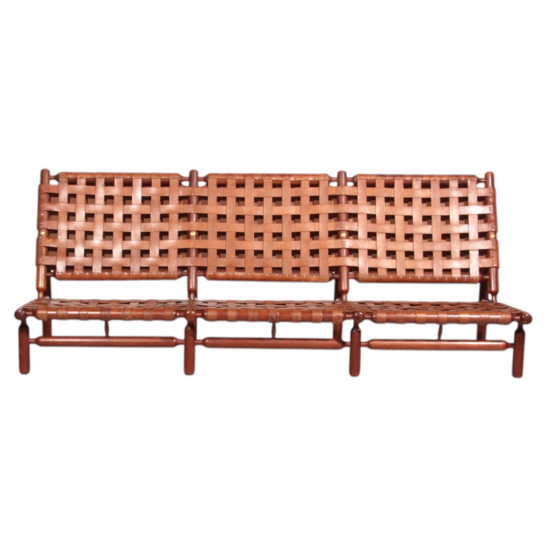 Three-Seater Sofa by Ilmari Tapiovaara for Paolo Arnaboldi, Italy 1957