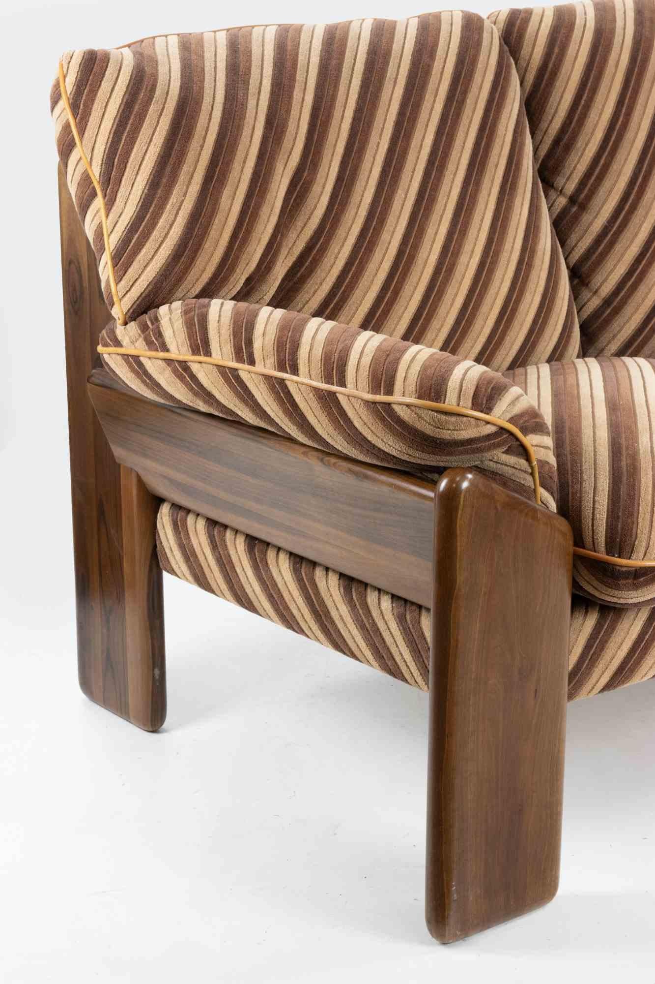 Italian Three-Seater Sofa by Mario Marenco for Mobilgirgi, 1970s