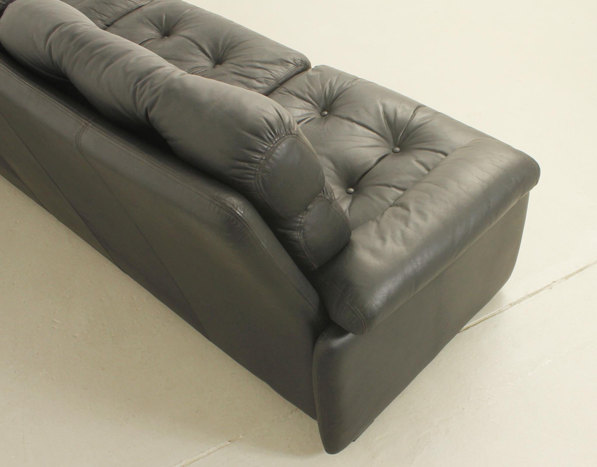 Canapé Three Seater de Tobia Scarpa pour B&B, Italie en vente 3