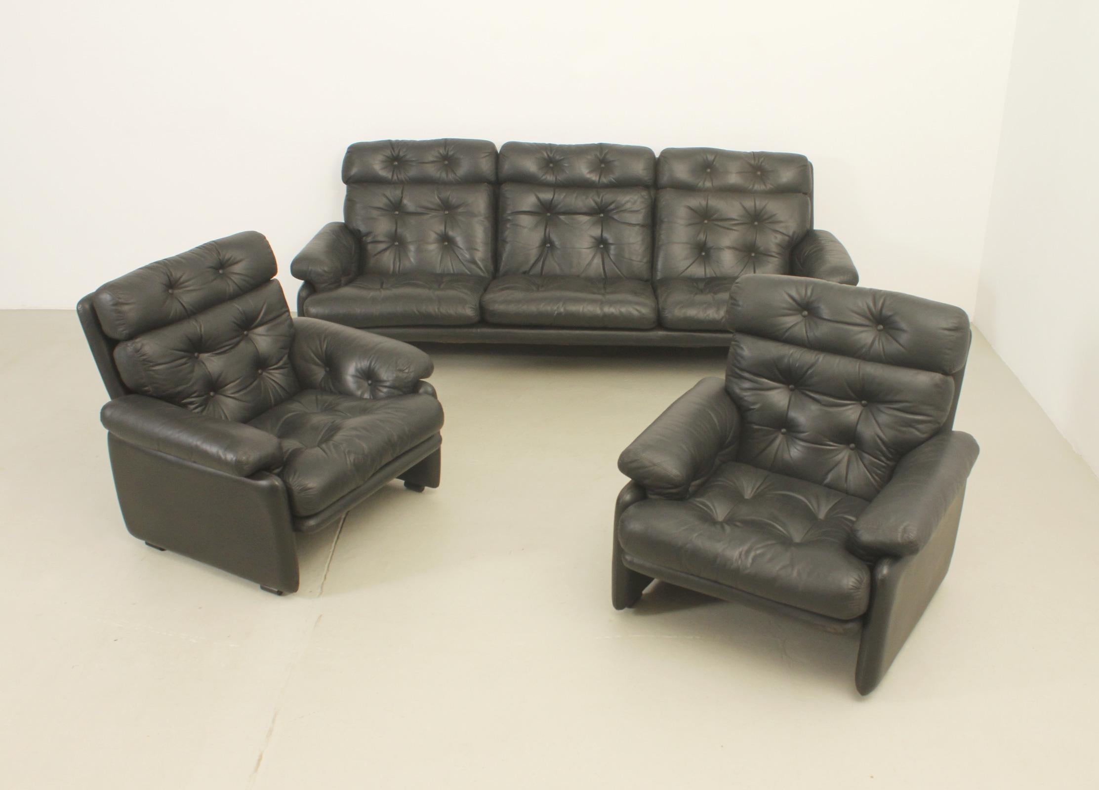 Canapé Three Seater de Tobia Scarpa pour B&B, Italie en vente 5