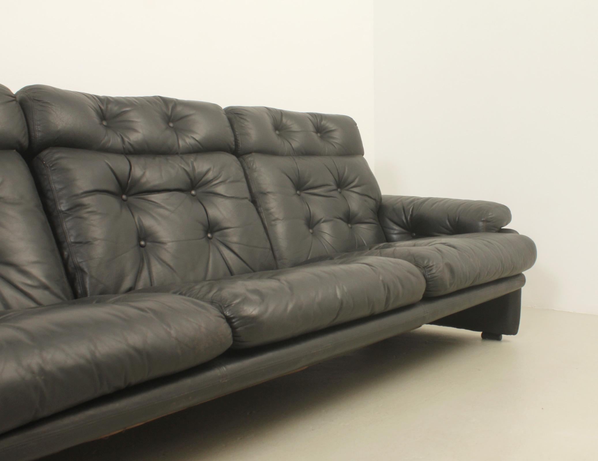 italien Canapé Three Seater de Tobia Scarpa pour B&B, Italie en vente