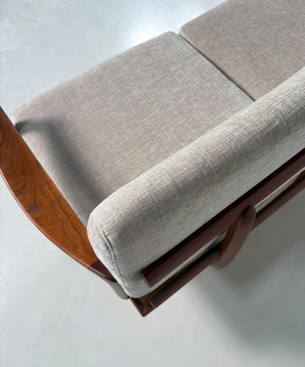 20th Century Three-Seater Sofa by Tove & Edvard Kindt-Larsen, Denmark, 1960s For Sale