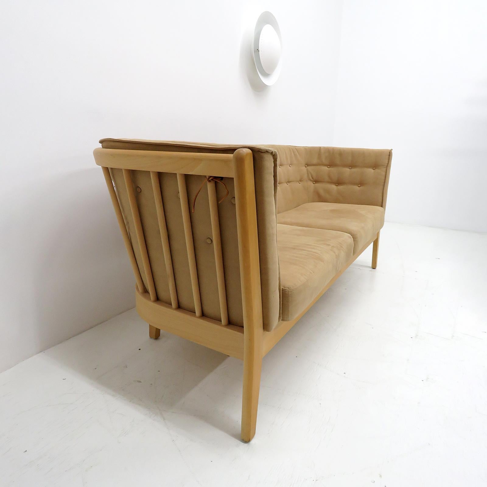Danish Three Seater Sofa by Wojtek D Carstens for Stouby Mobler