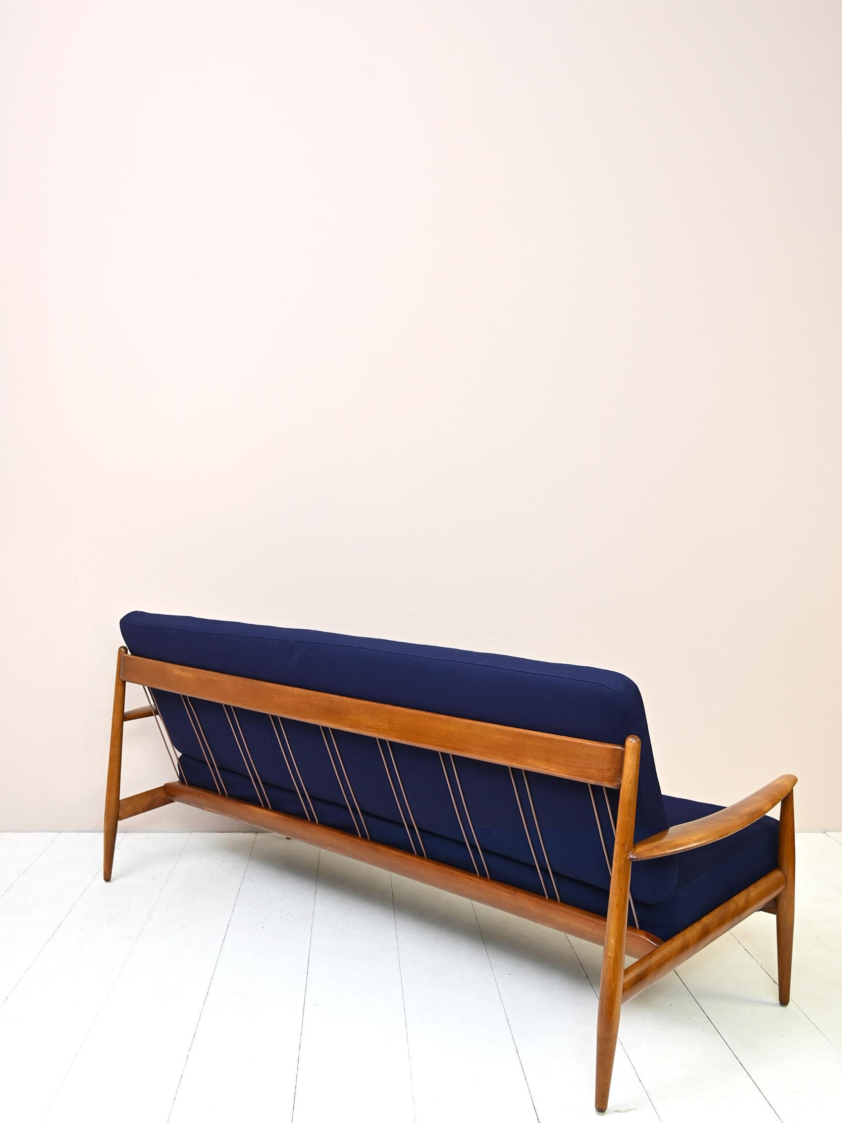 Danish Three-seater sofa designed by Grete Jalk for France & Søn