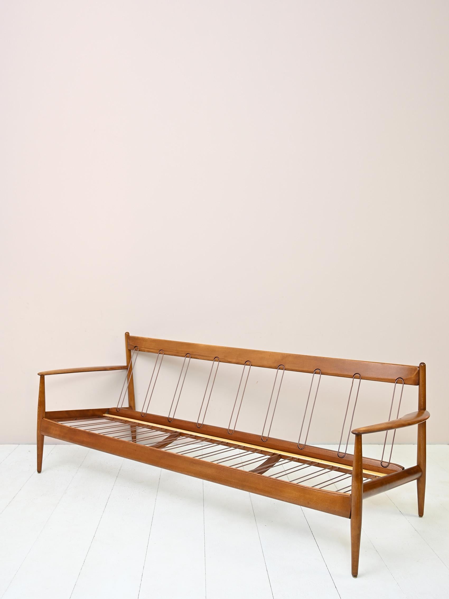 Mid-20th Century Three-seater sofa designed by Grete Jalk for France & Søn