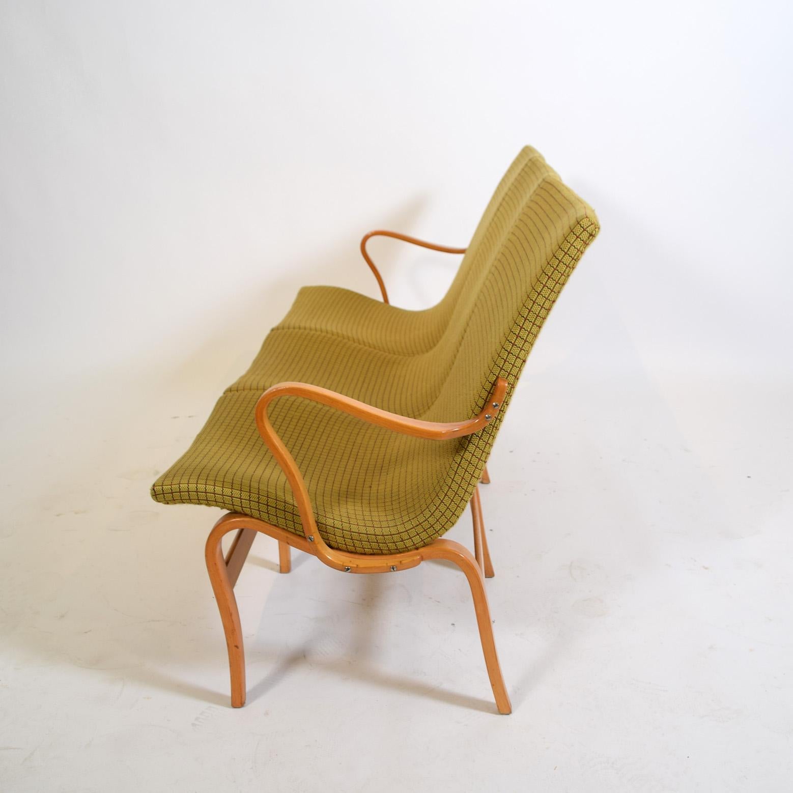 Drei-Sitzer-Sofa „Eva“, entworfen Bruno Mathsson (Schwedisch) im Angebot