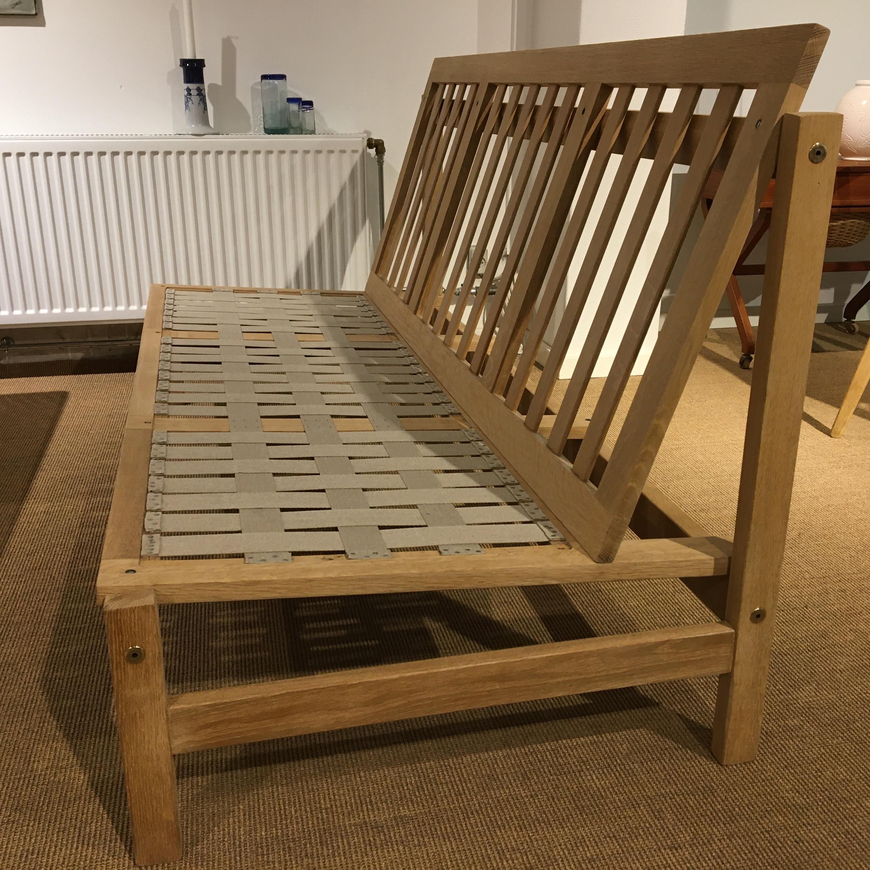 Three-Seat Sofa in Solid Oak Model 2363, Designed by Børge Mogensen 9