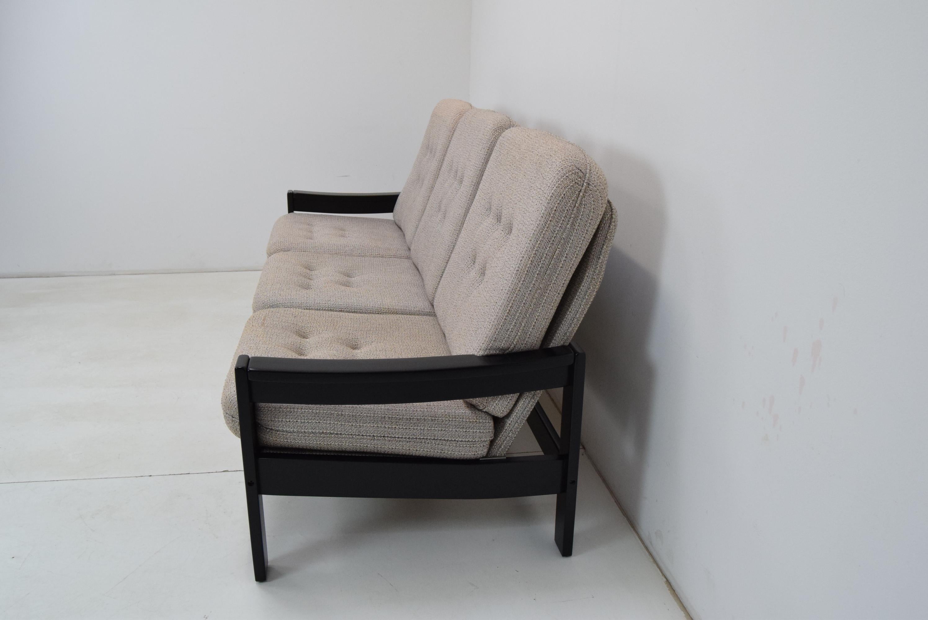 Dreisitzer-Sofa/LEDA LUX, 1980er-Jahre.  im Angebot 1