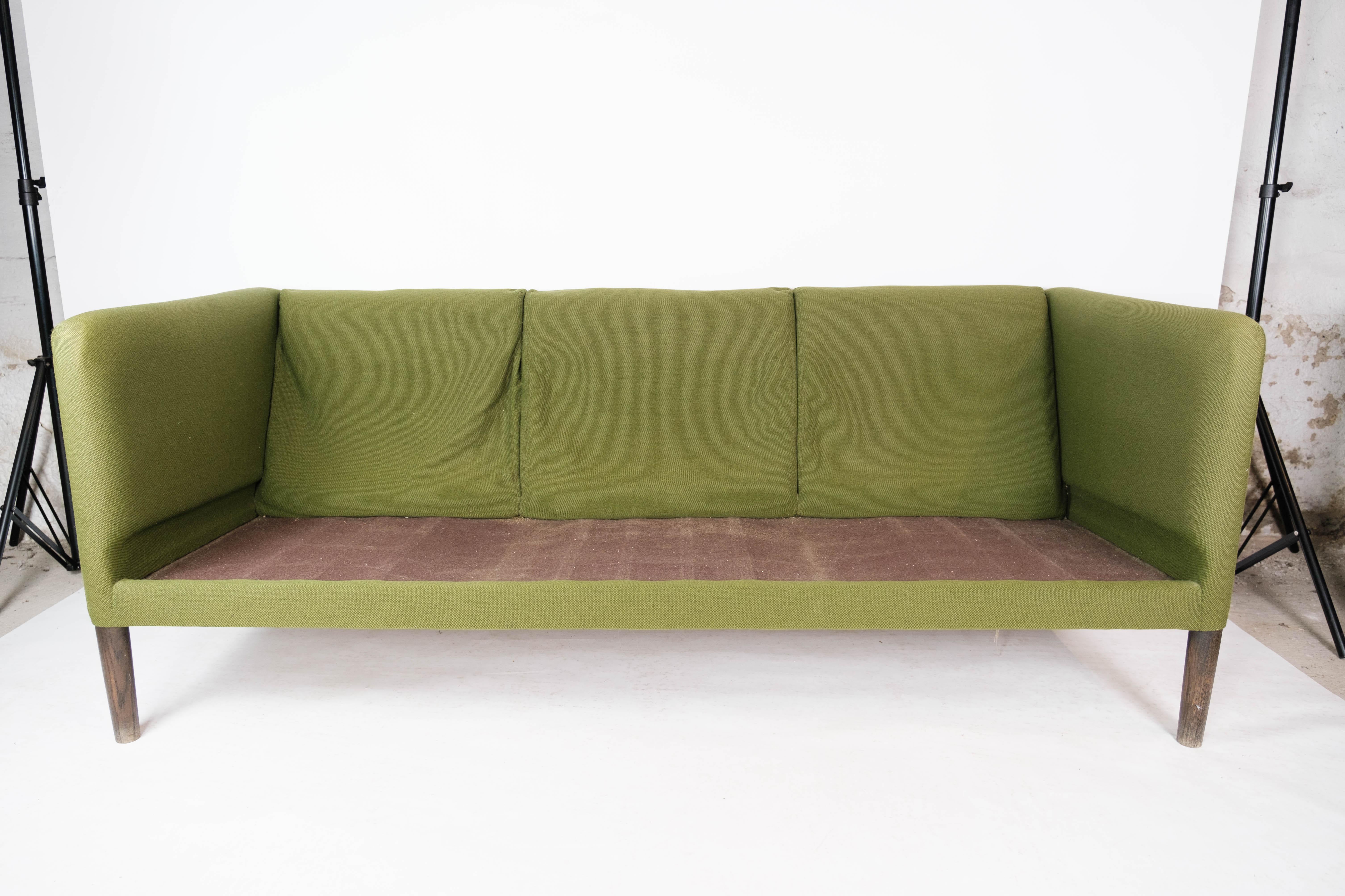 Three Seater Sofa, Model AP 18S, Designed by Hans J. Wegner, 1960s For Sale 1
