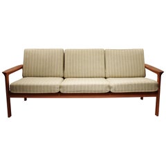 Three-Seat Sofa of Teak, by Svend Ellekær from the 1970s