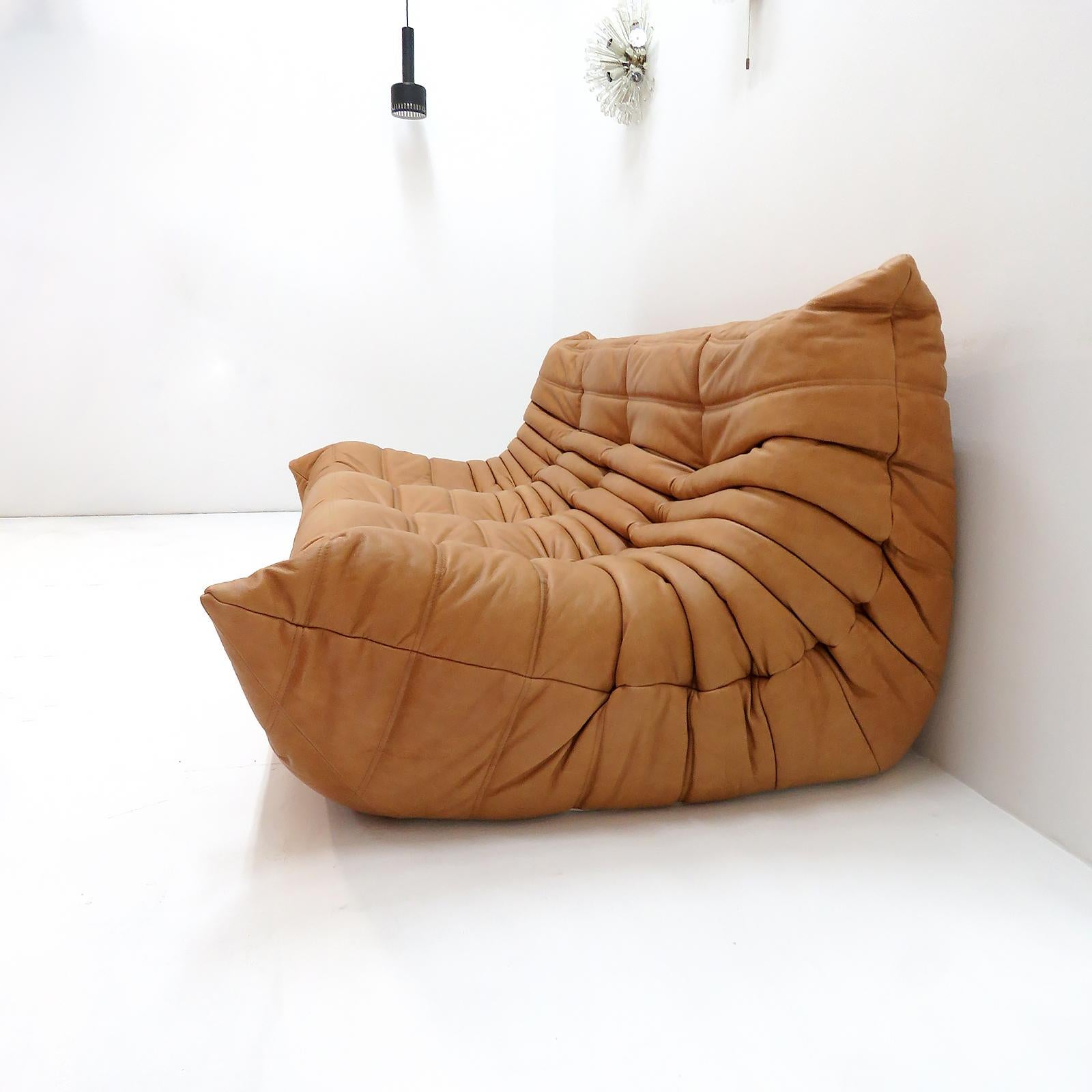 Three-Seater Sofa 'Togo' by Michel Ducaroy for Ligne Roset In Good Condition For Sale In Los Angeles, CA