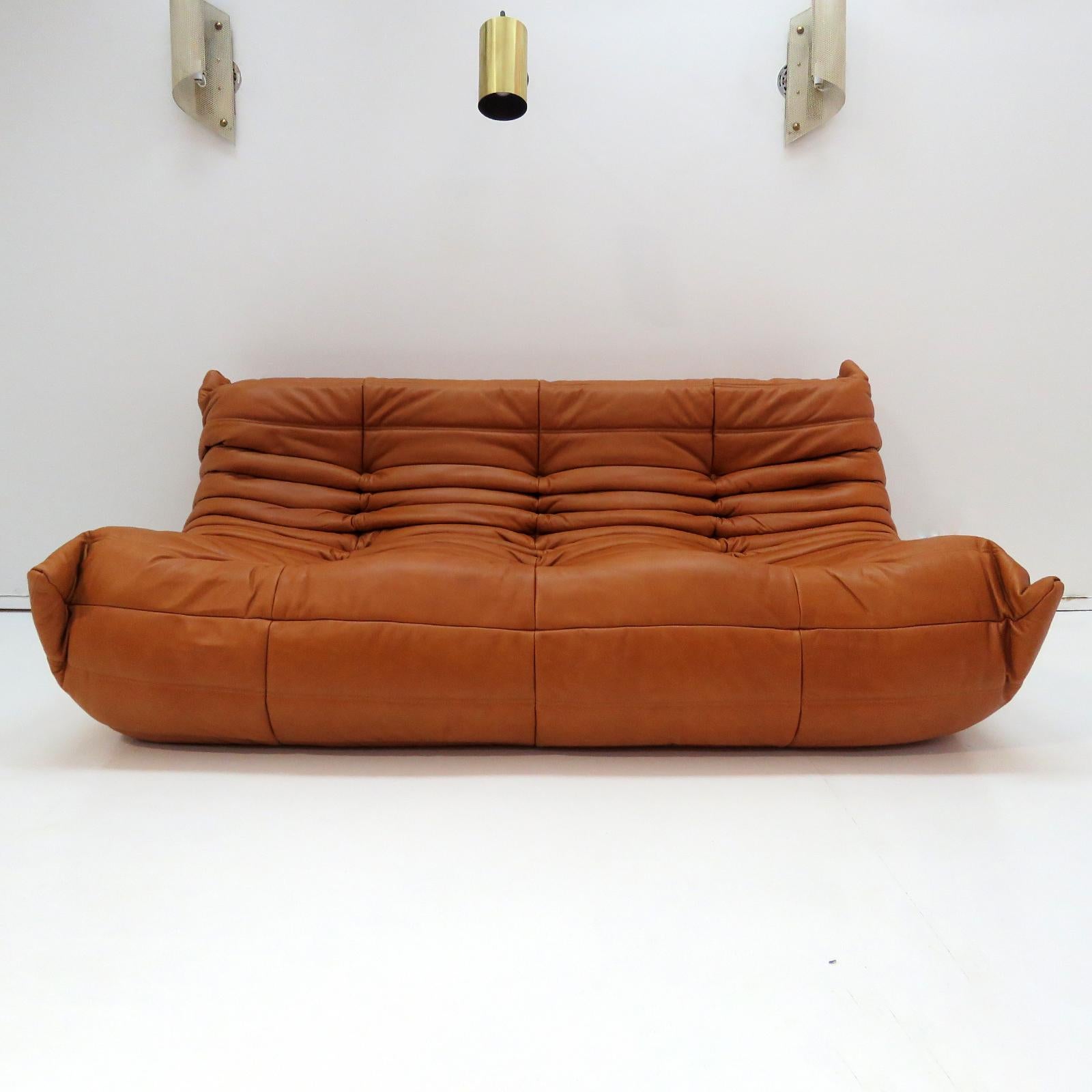 Late 20th Century Three-Seater Sofa 'Togo' by Michel Ducaroy for Ligne Roset