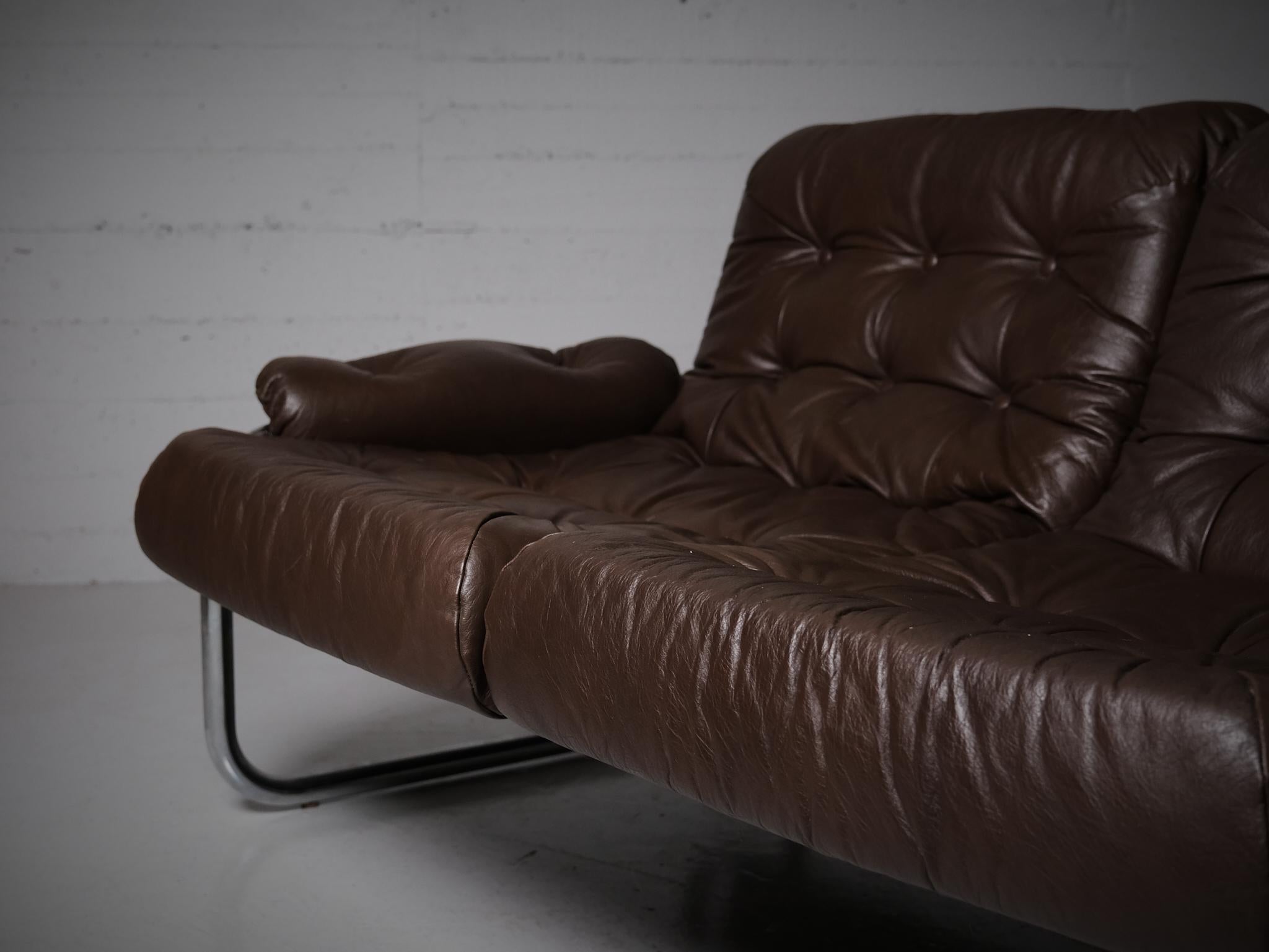 Suédois Canapé trois places par John Bertil Häggström pour IKEA, Suède, années 1970 en vente