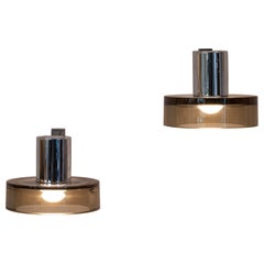 Three Seguso wall lights. Italy c1970