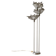 Lampadaire à trois abat-jour attribué à Giuseppe Raimondi C. 1970