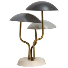 Retro Three-Shade Lamp by Gino Sarfatti