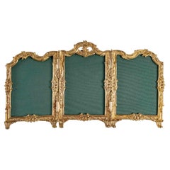 Antique Three Shutters Photo Frame, Early 20th
