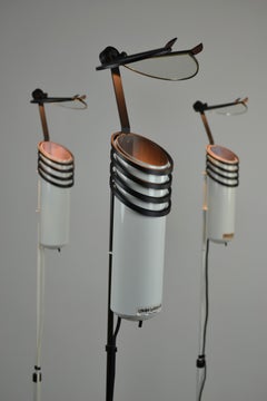 Three “Skarabé” Floor Lamps by Stig Ahlström and Clas Kock for Ateljé Lyktan
