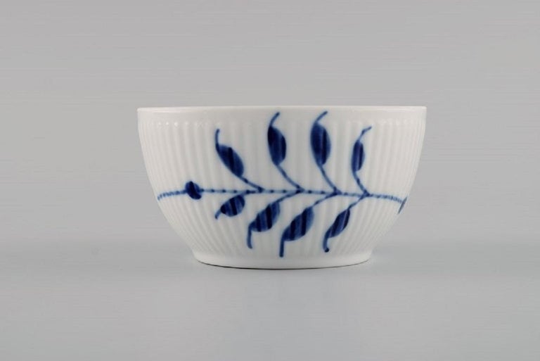 Three Small Royal Copenhagen Blue Fluted Mega Bowls, 21st Century For Sale at 1stDibs