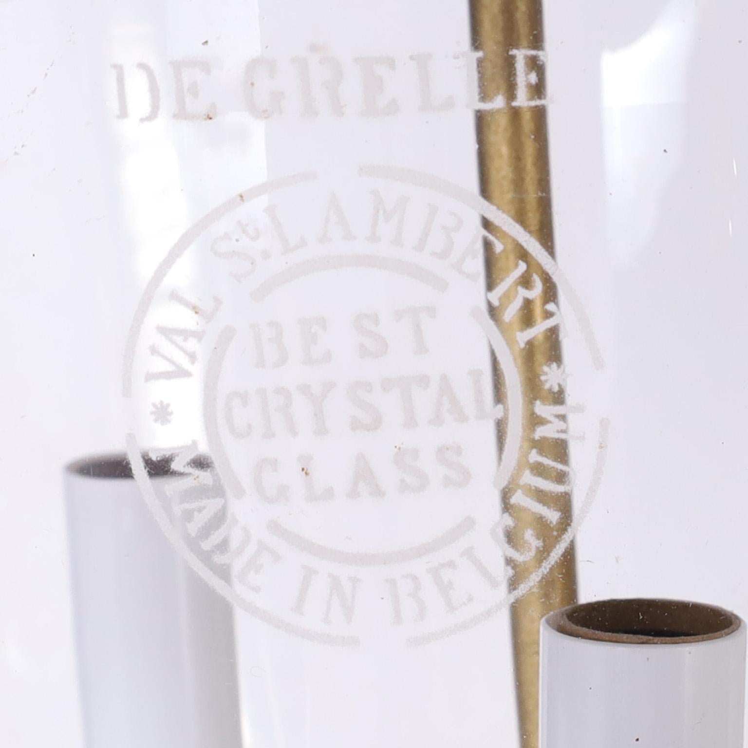 Queen Anne Trois lampes à suspension à cloche de fumée, prix individuel en vente