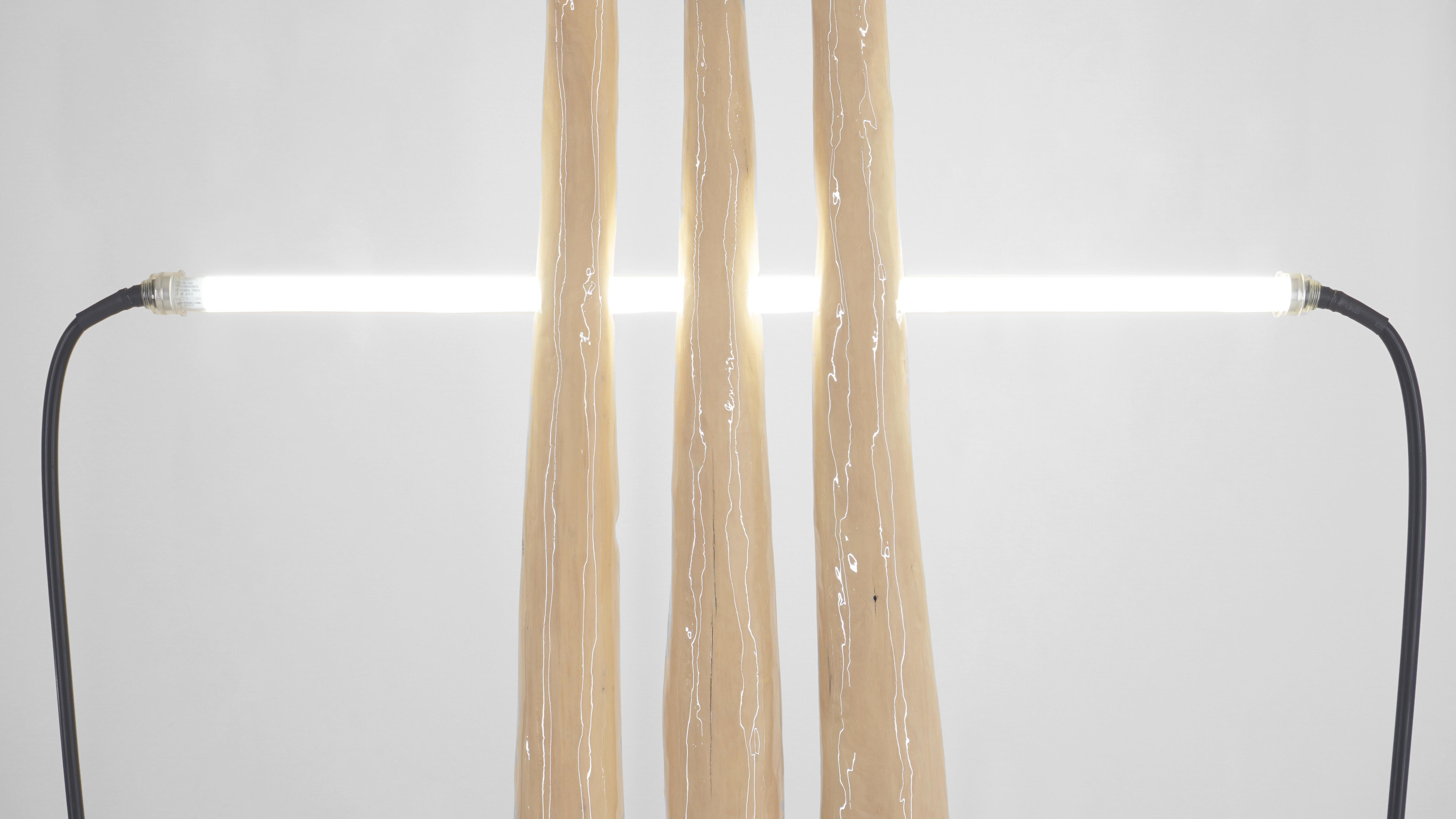 Post-Modern Three Spike Table Lamp by Henry D'ath For Sale