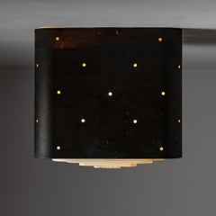 Two "Starry Sky" Exterior Ceiling Lights by Paavo Tynell