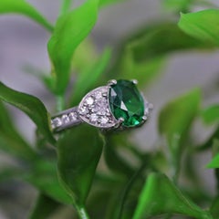 Three-Stone Cocktail Ring with 3.25ct of Total Diamond Weight