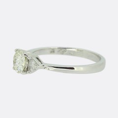 Three-Stone Diamond Engagement Ring