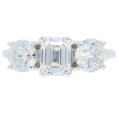 Three-Stone Diamond Engagement Ring Three-Stone Diamond Engagement Ring