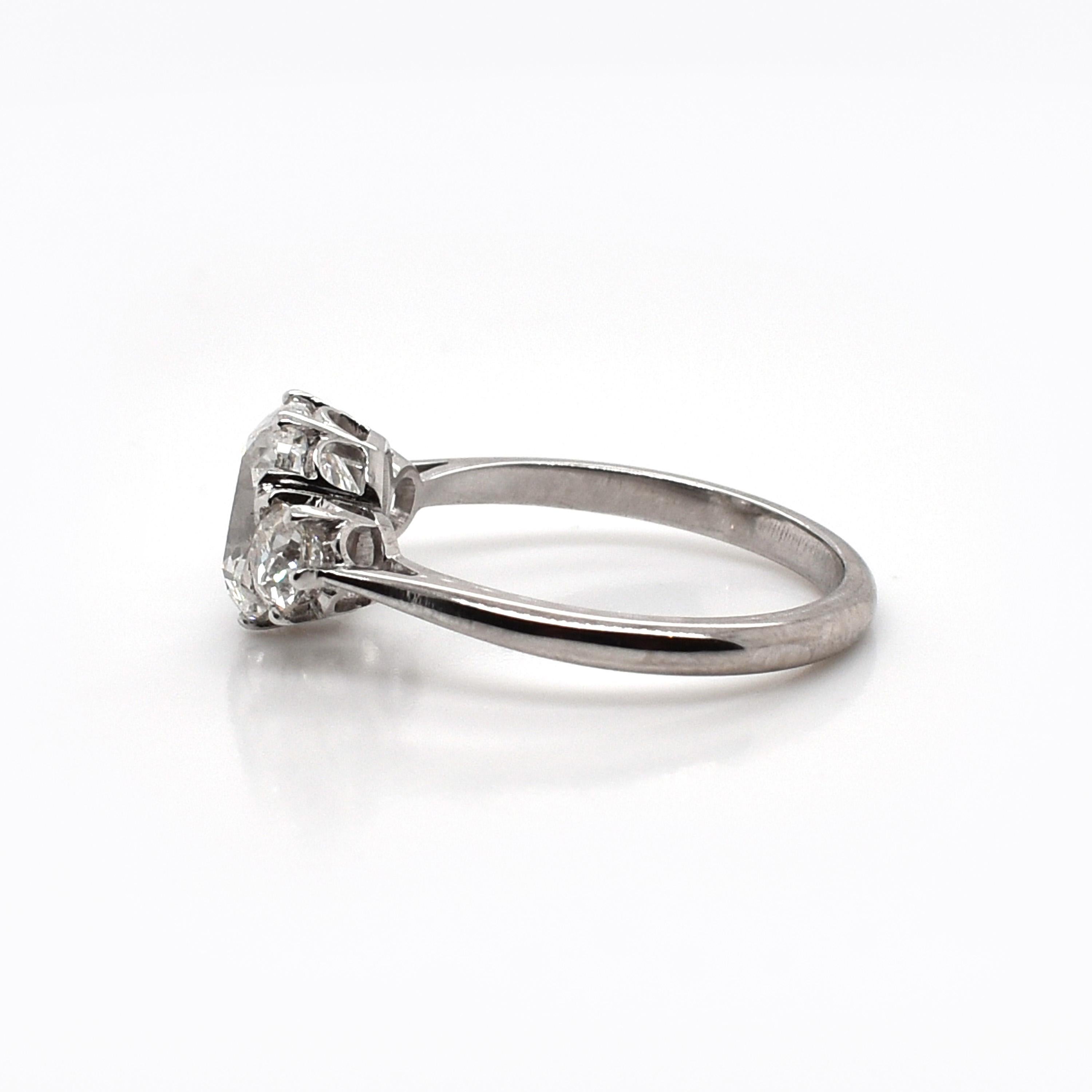 2.5 carat diamond ring