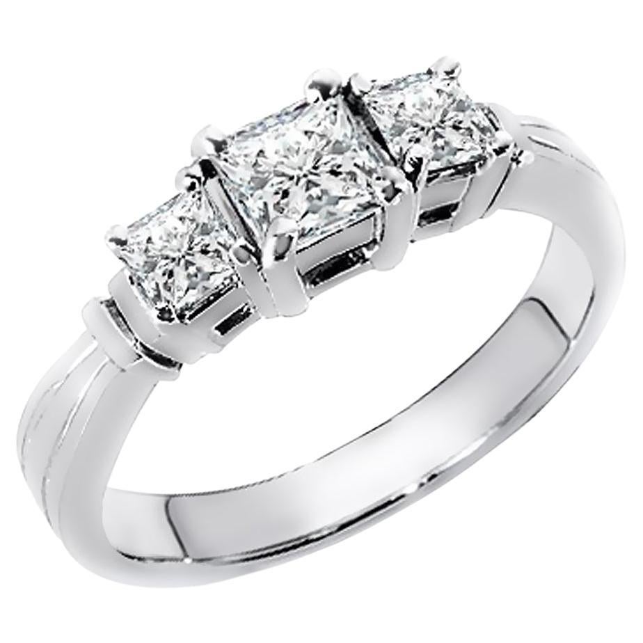 Three Stone Diamond Ring 0.55 ct. tw.