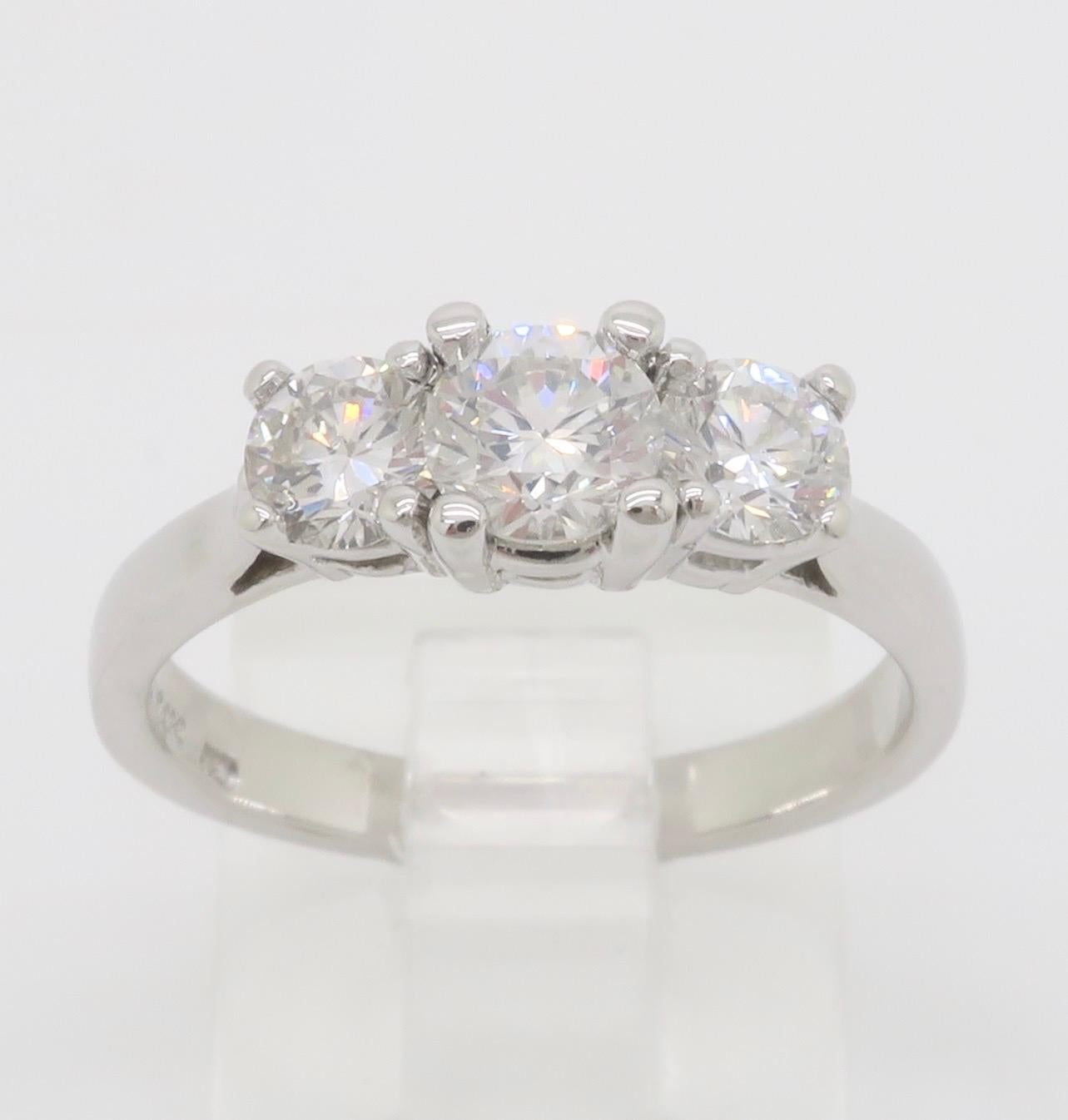 Three Stone Diamond Ring 5