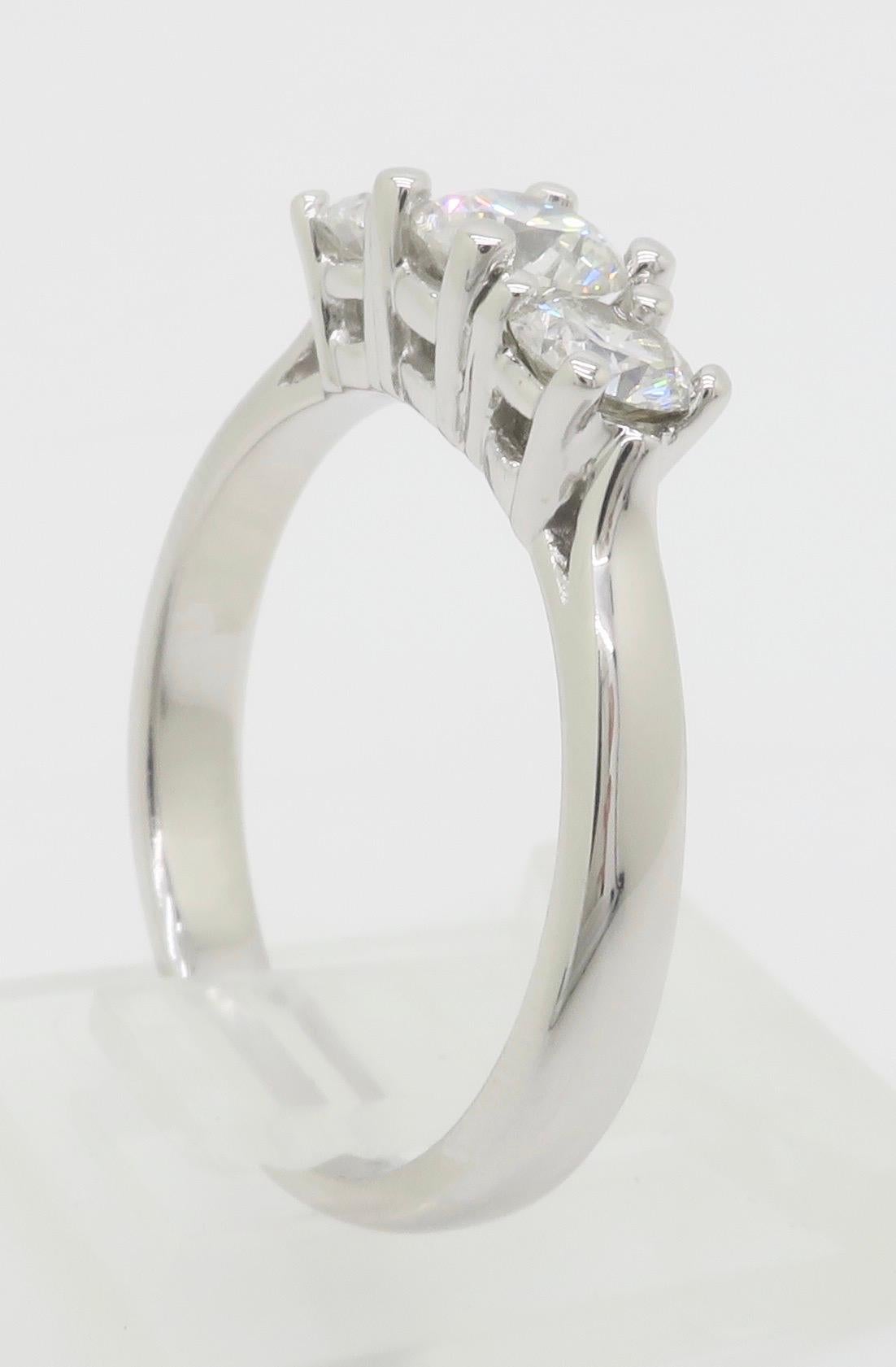 Three Stone Diamond Ring 9