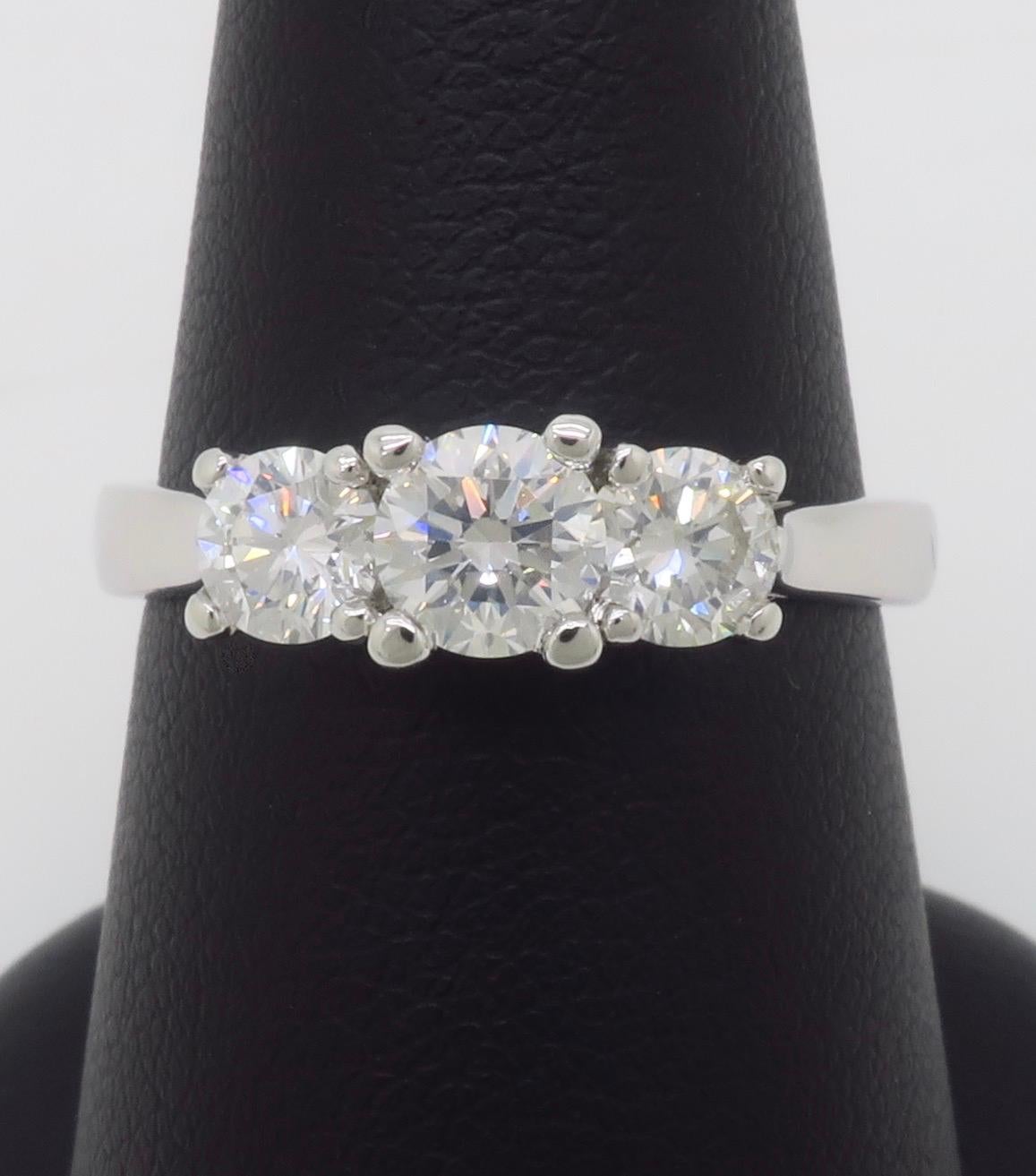 Three Stone Diamond Ring 1