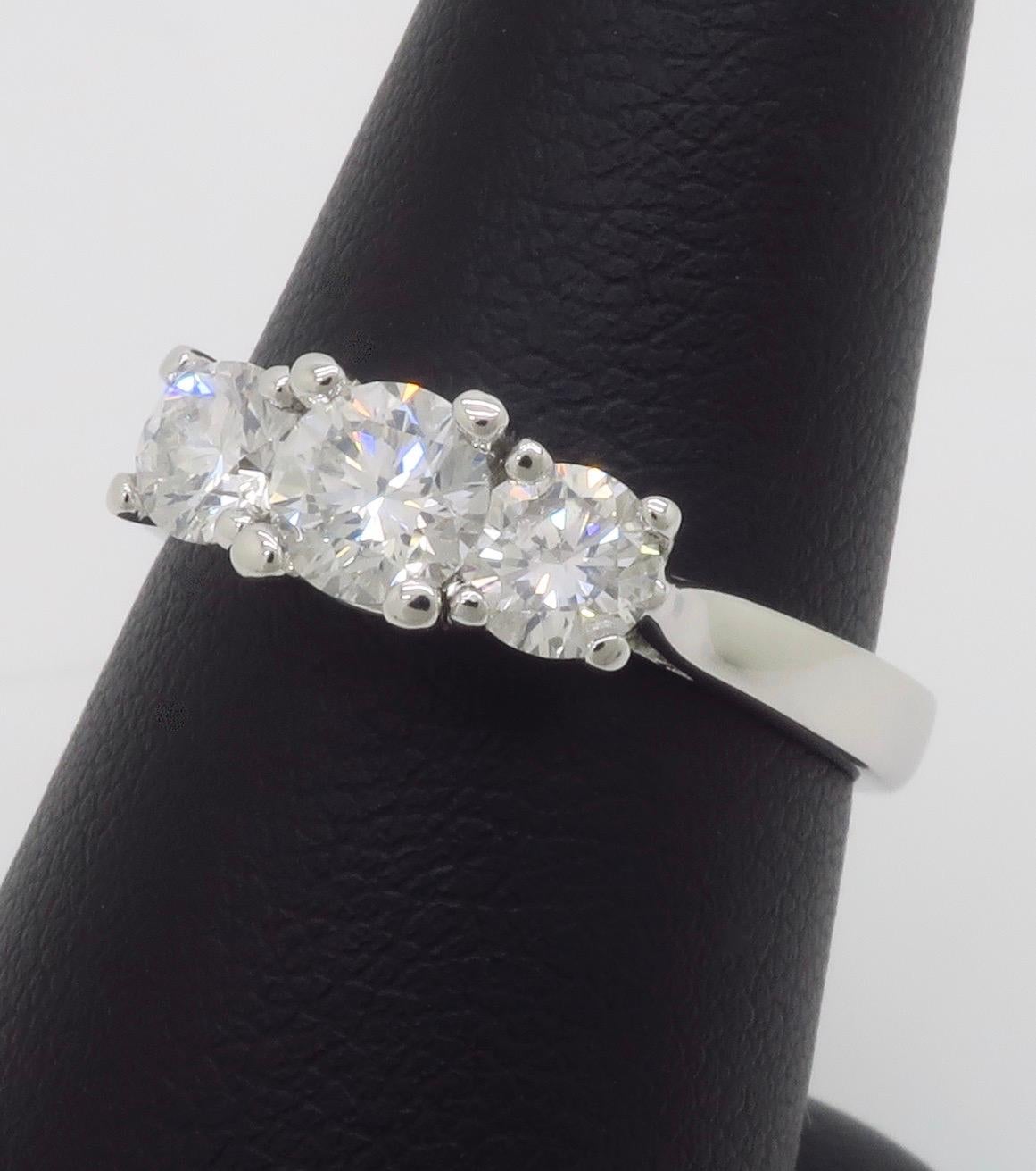 Three Stone Diamond Ring 2