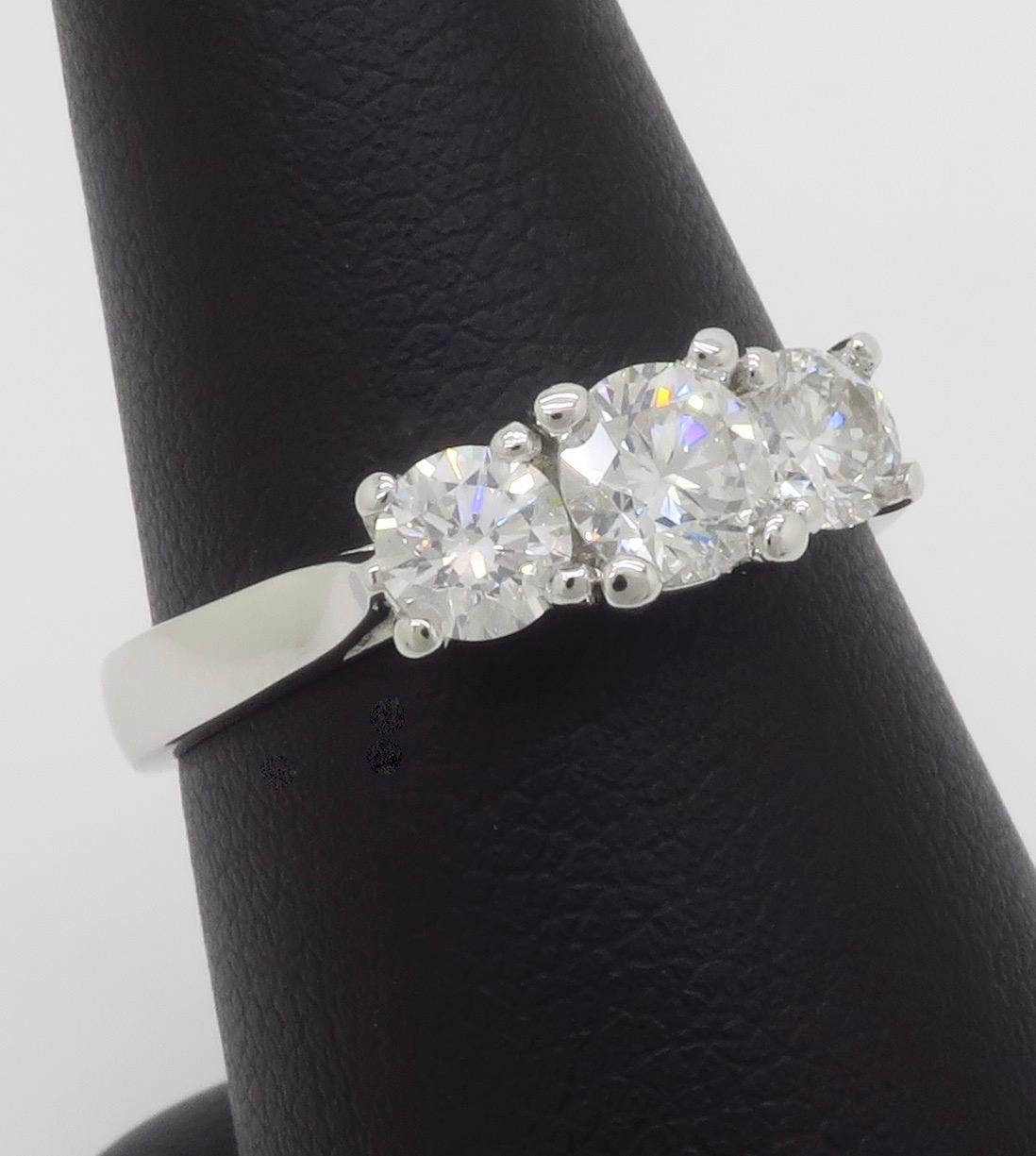 Three Stone Diamond Ring 3
