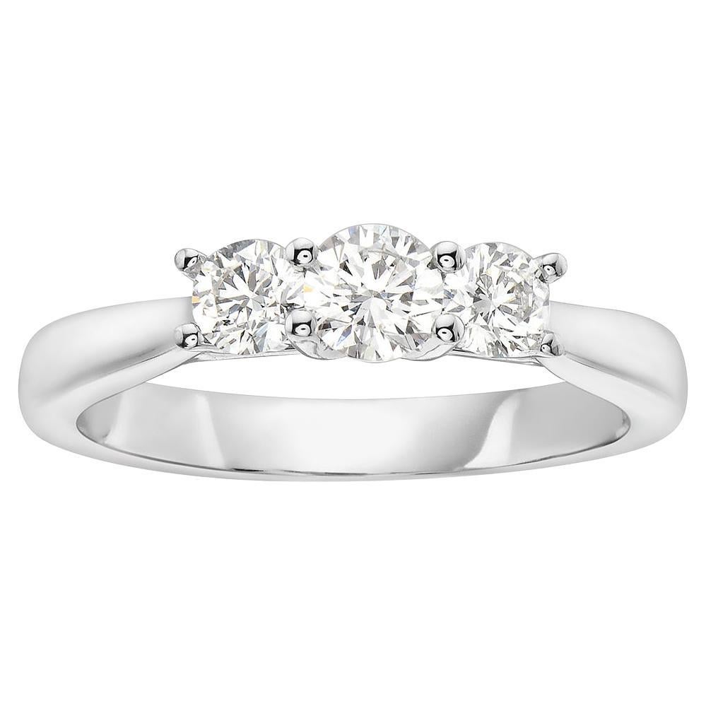 Three Stone Diamond Ring