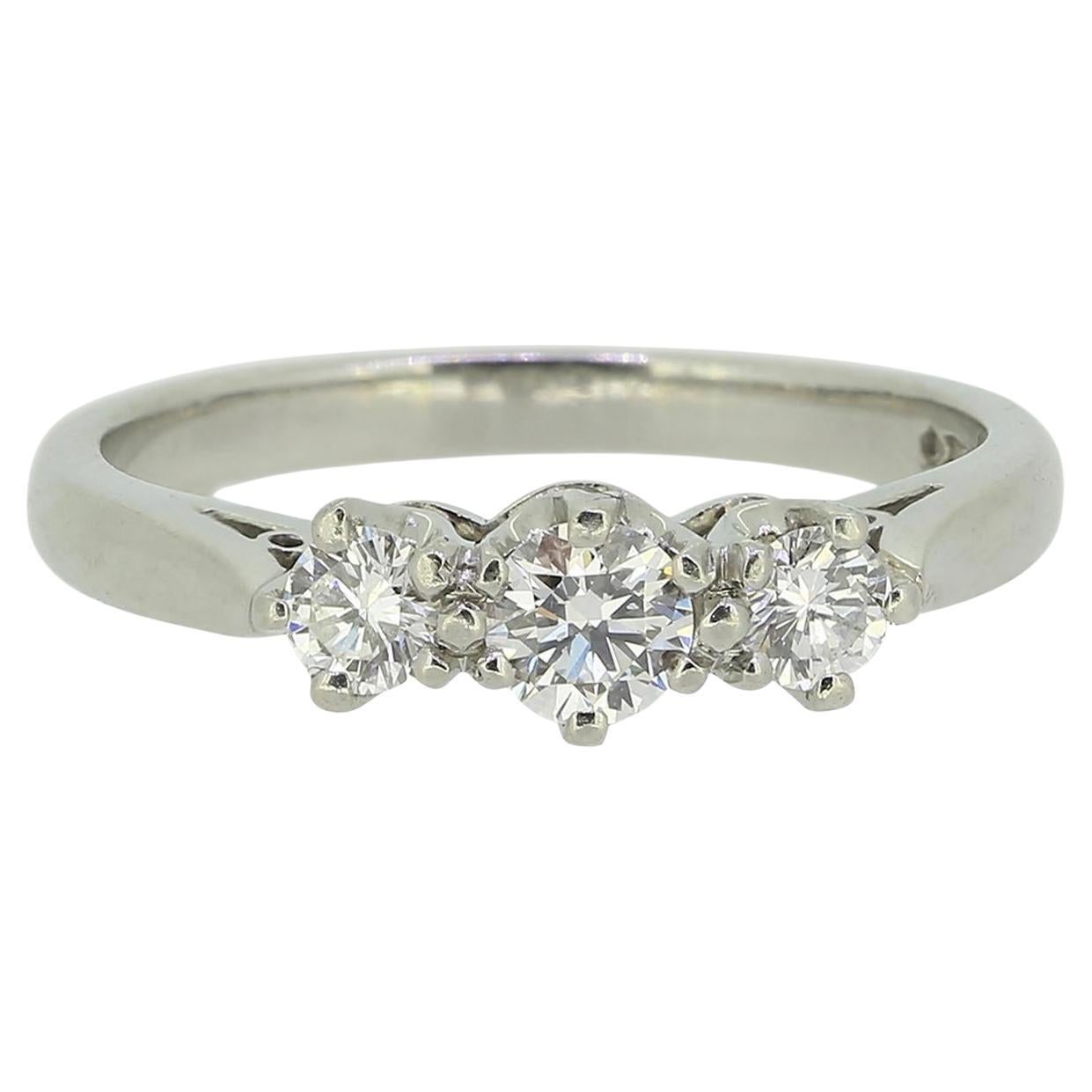Three-Stone Diamond Ring