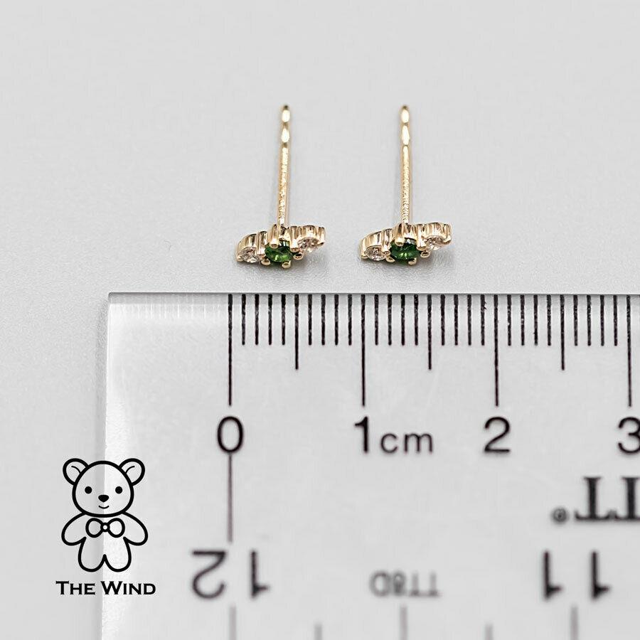 Three Stone Diamond Tsavorite Garnet Stud Earrings 18K Yellow Gold.


Free Domestic USPS First Class Shipping! Free Gift Bag or Box with every order!

Opal—the queen of gemstones, is one of the most beautiful gemstones in the world. Every piece of