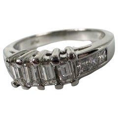 Three stone engagement ring 14KT ring